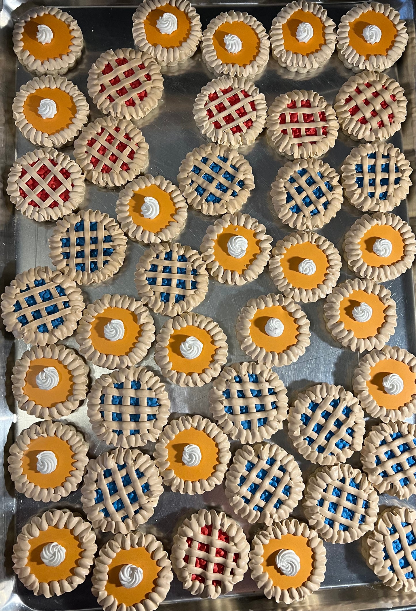 One (1) Pie Sugar Cookie