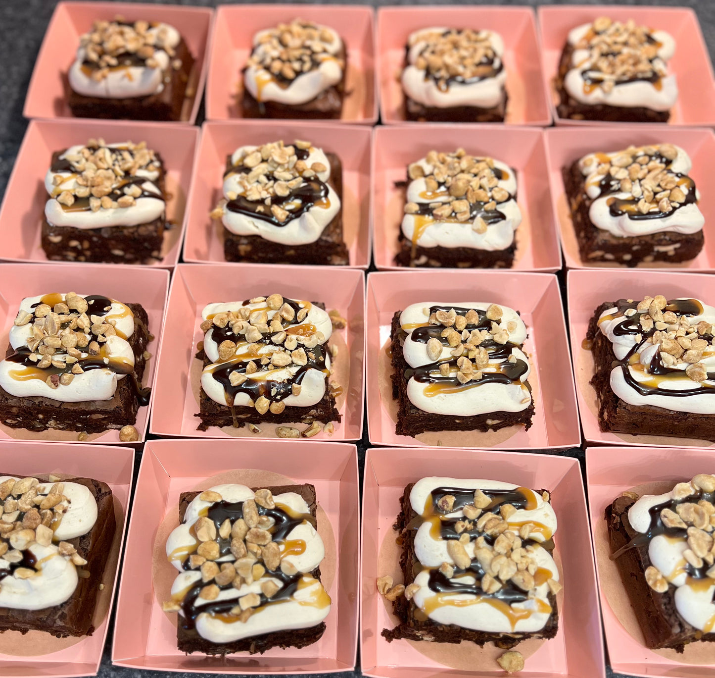 Peanut Butter Snicker Brownie