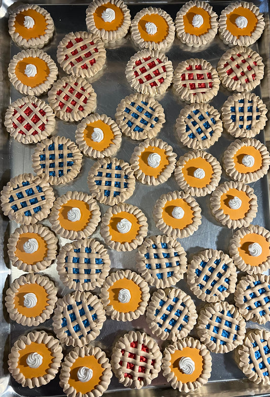 One (1) Pie Sugar Cookie
