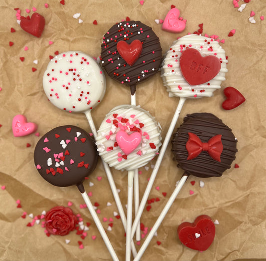 Vanilla Valentine Cake Pop